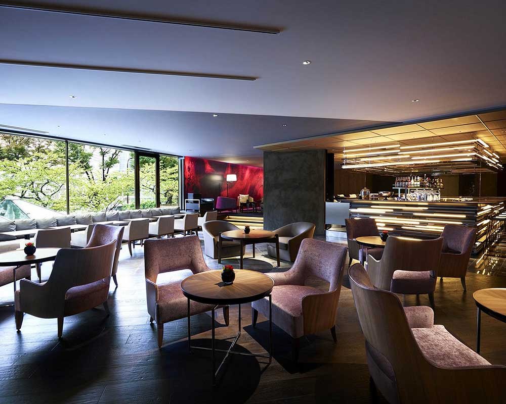 ヒルトン東京 バー＆ラウンジ ZATTAの店内の雰囲気